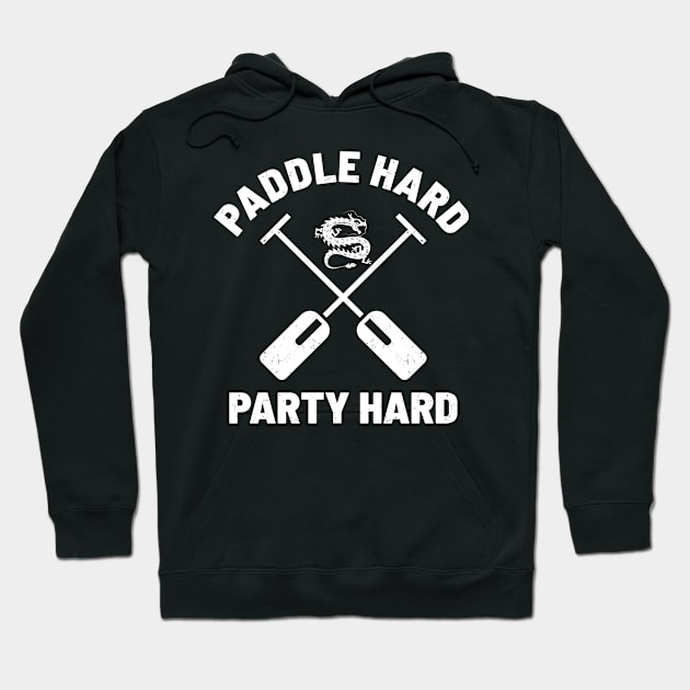 Dragon Boat Paddle hard Party hard .DNS Hoodie by CoinDesk Podcast